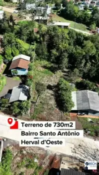Imagem do anúnio: Vendo terreno / lote / condomínio em Herval D'Oeste , Santa Catarina no bairro Santo Antônio