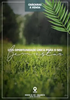 Imagem do anúnio: Vendo fazenda / sítio / chácara em Caçador , Santa Catarina no bairro Cerro Branco