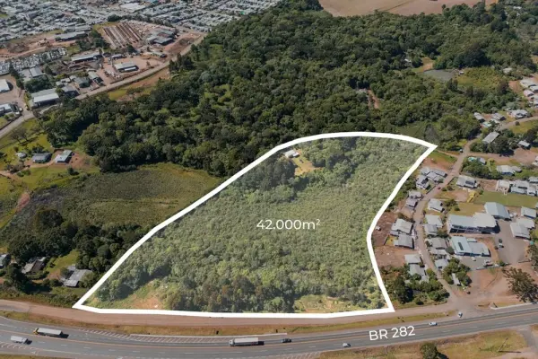 Imagem do anúnio: Vendo terreno / lote / condomínio em Ponte Serrada , Santa Catarina no bairro Centro