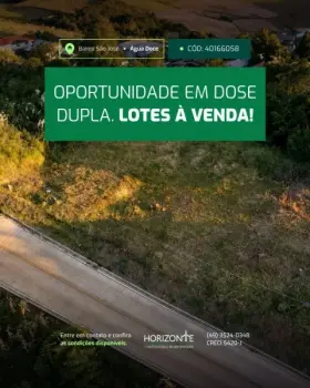 Imagem do anúncio: Vendo terreno / lote / condomínio em Água Doce , Santa Catarina no bairro São José