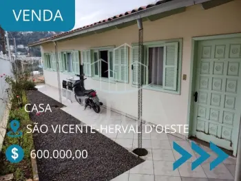 Imagem do anúnio: Vendo casa em Herval D'Oeste , Santa Catarina no bairro São Vicente