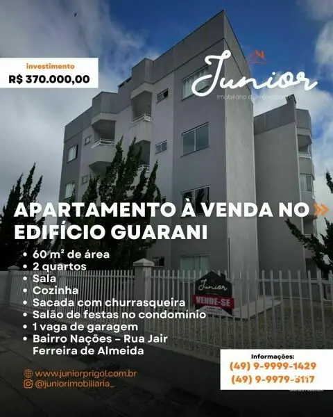 Imagem do anúnio: Vendo apartamento em Fraiburgo , Santa Catarina no bairro Nações