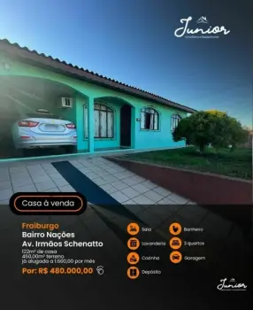 Imagem do anúnio: Vendo casa em Fraiburgo , Santa Catarina no bairro Nações