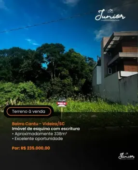 Imagem do anúnio: Vendo terreno / lote / condomínio em Videira , Santa Catarina no bairro Portal - Cantu