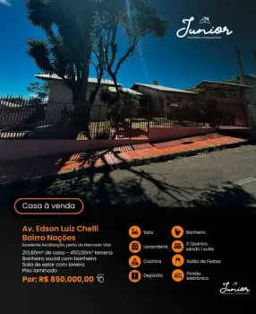 Imagem do anúnio: Vendo casa em Fraiburgo , Santa Catarina no bairro Nações