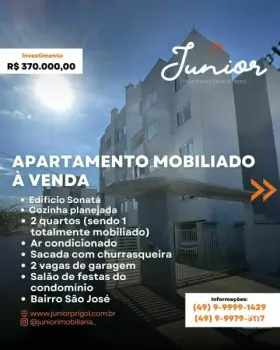 Imagem do anúnio: Vendo apartamento em Fraiburgo , Santa Catarina no bairro São José