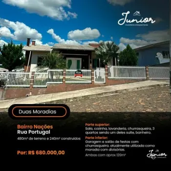 Imagem do anúnio: Vendo casa em Fraiburgo , Santa Catarina no bairro Nações