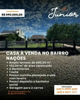 Imagem do anúnio: Vendo casa em Fraiburgo , Santa Catarina no bairro Nações