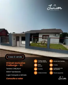 Imagem do anúnio: Vendo casa em Fraiburgo , Santa Catarina no bairro Liberata